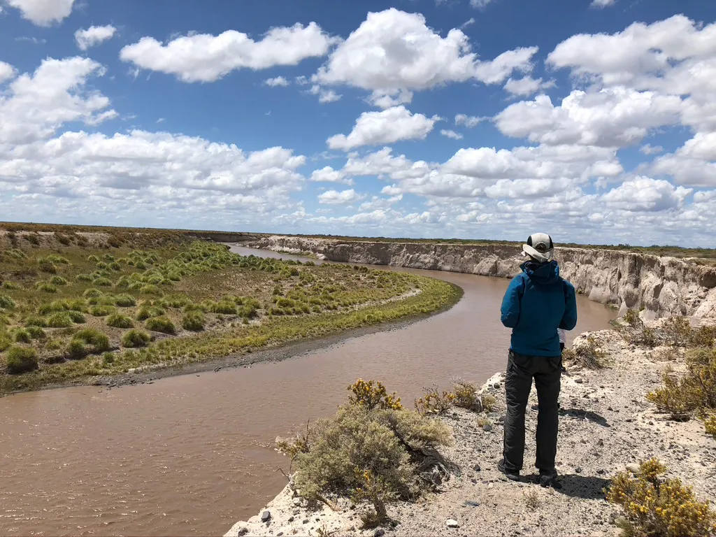 River atuel, Mendoza, Argentina